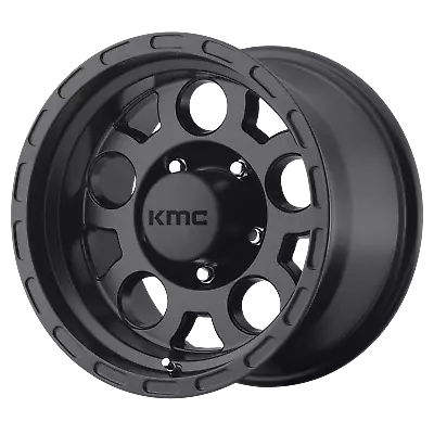 16 Inch Matte Black Wheels Rims Chevy Silverado GMC 2500 3500 Truck 8 Lug KMC • $872