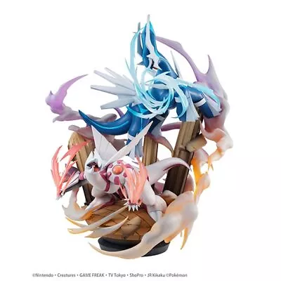 MegaHouse G.E.M.EX Series Pokemon Dialga & Palkia 340mm PVC Figure Japan +Track • $274.23