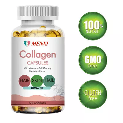 Collagen Vitamin Capsules For Hair Skin And Nails Premium Collagen Supplement • $12.86