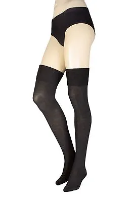 Ladies 1 Pair Falke Soft Merino Wool Over The Knee Socks • £32.99