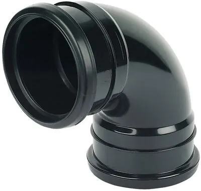 £7.19 • Buy Black Grey Drainage Pipes (110 Mm) - Solvent Soil Fittings, Bends, Bottle Gullys
