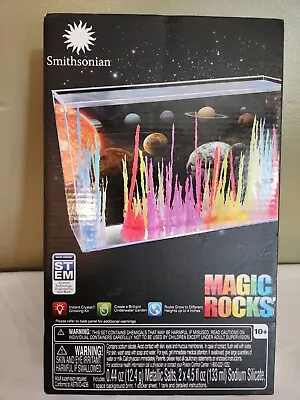 SMITHSONIAN MAGIC ROCKS Instant Crystal Growing Kit STEM Earth Science NEW • $10