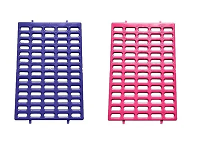 2 Pack Rabbit Cage Foot Resting Mat 1 Purple And 1 Pink • $18.99