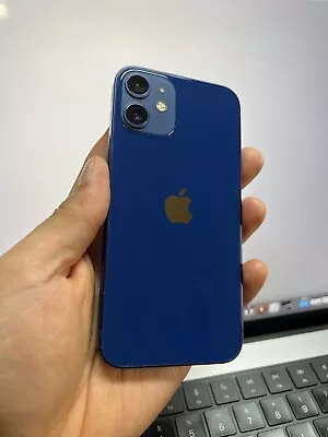 Apple IPhone 12 Mini 128GB Factory Unlocked Blue #19857 • $249.99