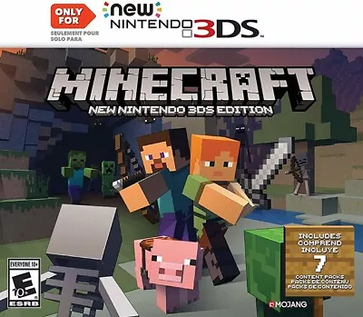 Minecraft Nintendo 3DS Game • $23.47