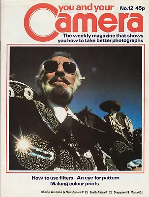 You And Your Camera Magazine No. 12 - Selling For Charity - Very Good Condition • £3.99