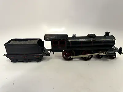 Marklin 4-4-0 E 1041 1 Gauge Steam Locomotive With Tender Prewar • $1099