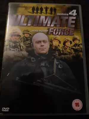 Ultimate Force: Series 4 (2 Disc DVD Set 2006) Ross Kemp • £1.10