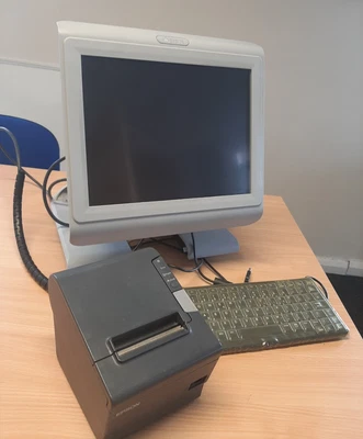 £89.99 • Buy ParTech M7700 POS System, Keyboard & Receipt Printer