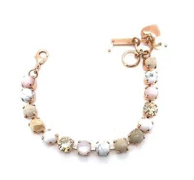Bracelet By Mariana My Treasures Coll. Lovely White Howlite Riverstone Pink... • $145
