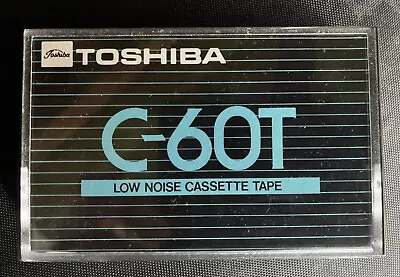 Toshiba C-60T Low Noise Cassette Tape • £7