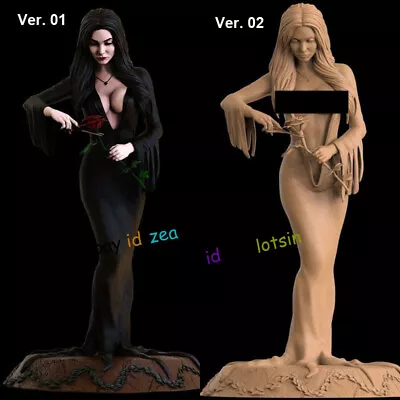 Morticia Addams 3D Print Figure GK Model Kits Unpainted Unassembled Garage Kits • $58.65