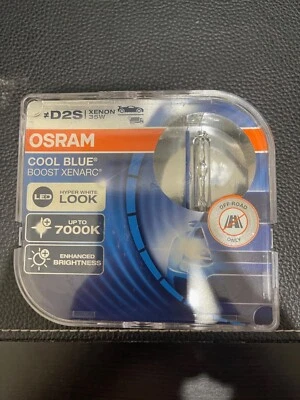 $105 • Buy Osram XENARC Cool Blue Boost D2S 66240CBB-HCB Xenon 7000K(Twin)