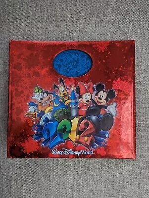 VINTAGE NWOT Walt Disney World 2012 Photo Memory Album - 50 Pg -Mickey & Friends • $7.99