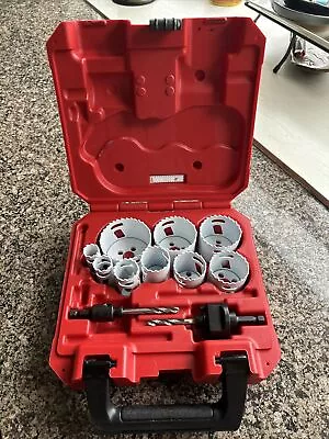 Milwaukee 13 Pc General Purpose Hole Dozer Hole Saw Kit  - (49-22-4025) • $34.99