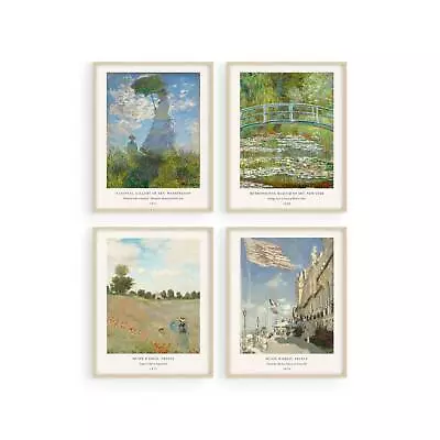 Claude Monet Artwork Fine Art Paintings By Haus And Hues - (8x10) (11x14) • $44.99