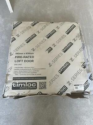 TIMLOC FIRE RATED LOFT DOOR HATCH METAL Z SERIES Z-series Insulated • £70