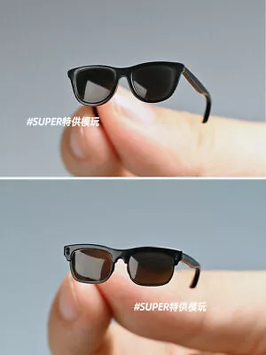 1/6 Full Frame Black Sunglasses Model For 12  Female Male HT PH TBL Figure Body • $11.95