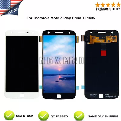 For Motorola Moto Z Play XT1635-02 | Droid XT1635-1 LCD Touch Screen Digitizer • $28.67