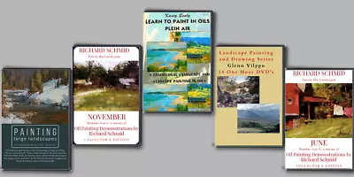 Landscape Painting 18 DVD Tutiorials Bundle Schmid Sealy Vilppu Free Shipping • $149