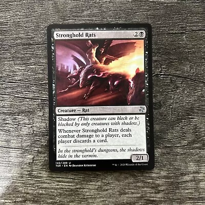 MTG 1x Stronghold Rats X1 NM Time Spiral Remastered • $1.65
