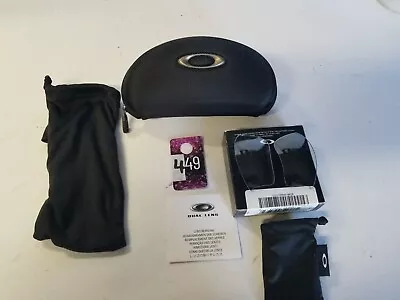 Oakley Hard And Soft Case W/ Nosepiece + Clear Lens (No Glasses) (#449) • $0.99