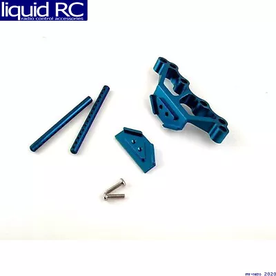 GPM Racing SMT2932 Losi Mini-T 1.0 Blue Aluminum Extended Body Mounts • $12.75