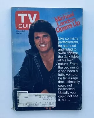 TV Guide Magazine March 2 1985 Michael Landon Tampa-Sarasota Ed. • $12.95