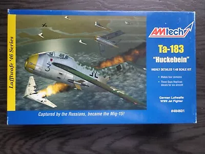 AmTech Ta-183  Huckebein 1/48 #484601 Plane Model • $19.99