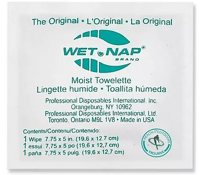 100 Fresh Nap Disposable Moist Towelettes (7 X 5) 100 Count Kari Out Wet Wipes • $16.99