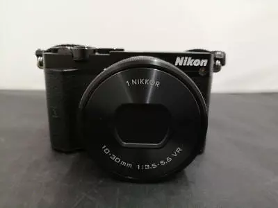 Nikon 1 J5 1 NIKKOR VR 10-30mm F3.5-5.6 Pd-Zoom Lens 20.8MP Digital SLR Black • $922.94