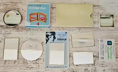 Vintage Small Pocket Mirrors  Lot Of 10 • $2.50