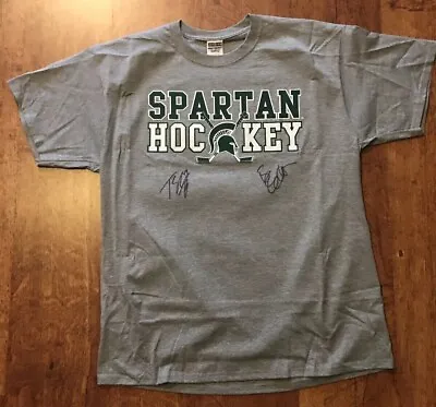 Michigan State Spartans Ice Hockey Shirt Signed Krug Essensa • $29.99