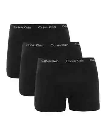 CALVIN KLEIN CK Mens Underwear Comfort Fit Trunks Underwear Men 3-Pack S M L XL • $69.95