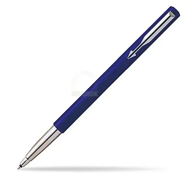 £6.75 • Buy Parker Vector Blue Rollerball Pen, Black Ink, Gold Gift Box - Medium Nib