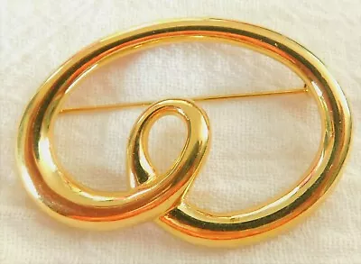 Vintage Monet Loop Fashion Pin Brooch • $5