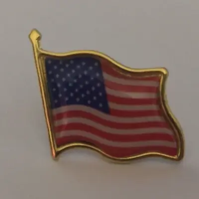 £2.49 • Buy United States Of America USA Stars & Stripes American Flag Lapel Pin Badge 🇺🇸