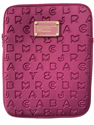 Marc By Marc Jacobs Pink Clutch Or Computer Case Travel Bag Purse • $55