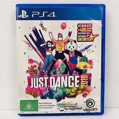 $13.39 • Buy Just Dance 2019 Sony PlayStation 4 PS4 Music Dancing Video Game 40 Songs