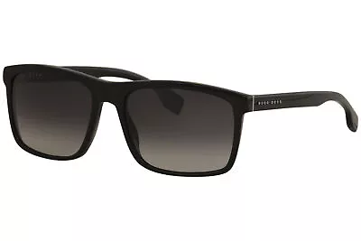 $99.95 • Buy Hugo Boss Men's BOSS/1036/S BOSS1036S 8079O Black Rectangle Sunglasses 58mm
