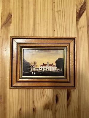 Mount Vernon Home George Washington Fine Art Framed Print Picture Sullins House • $49