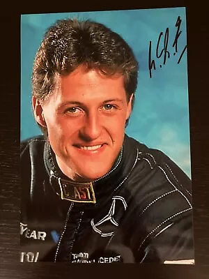 Michael Schumacher Photograph Autograph Signature Signed 79 X 118 Inch • $139