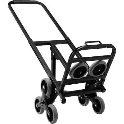 375 Lbs Stair Climbing Cart Heavy Duty Folding Hand Truck Dolly W/ Wheels • $55.96