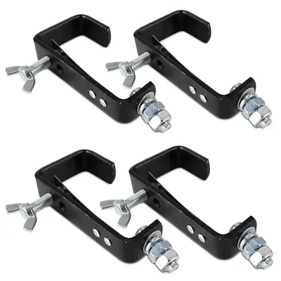 4x Black G-Clamps Lighting Hooks Essex • £34.99