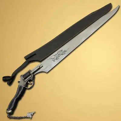 Fully Handmade Functional Squall Gunblade Revolver Sword • $109