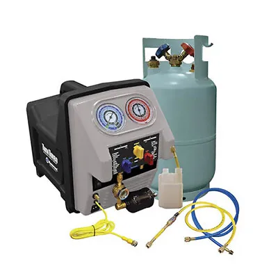 Mastercool 69360 Twin Turbo Complete Refrigerant Recovery System 110V • $2227.69