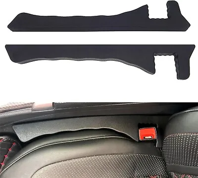 Car Seat Gap Filler Organizer Universal Gap Plug Fill Gap Between Seat (2 Pack) • $17.09