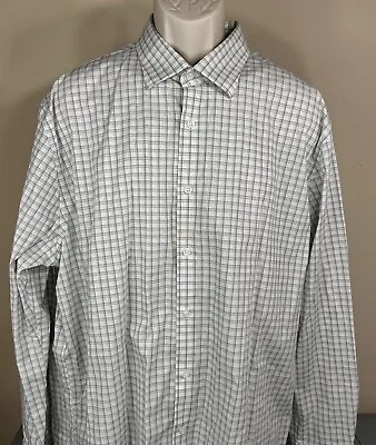 Michael Kors Men's Dress Shirt 2XL Regular Fit Airsoft Stretch 18 1/2  X 34 /35  • $11.01