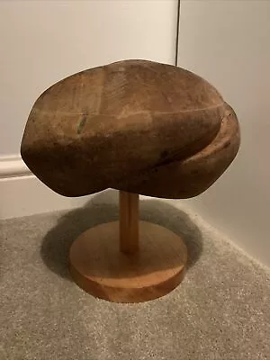 Wooden Hat Making Block  Antique Millinery Accessory/display • £110