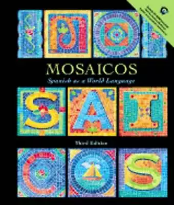 Mosaicos: Spanish As A World Language With CD-ROM By Castells: Used • $11.80